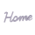 Home Schriftzug aus Beton H/B: 13 x 33cm