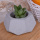 Design Blumentopf "Lia" aus Beton in grau