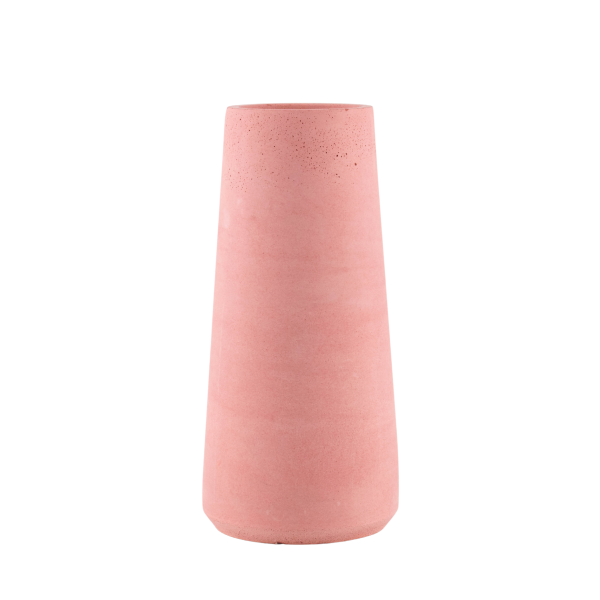 Vase "Ellie" Red aus Beton H:28cm