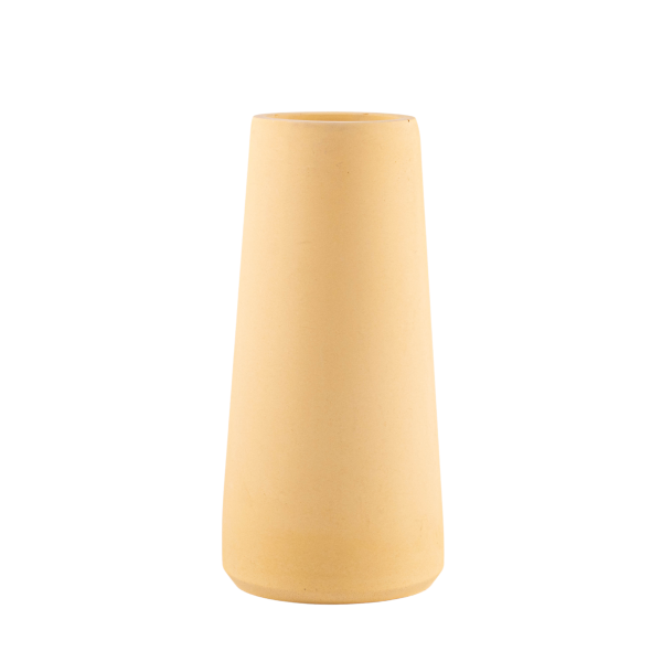 Vase "Ellie" Yellow aus Beton H:28cm